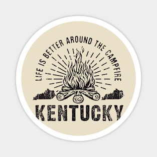 Kentucky Campfire Magnet